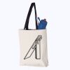 11L Canvas Tote with Contrast-Color Handles Thumbnail